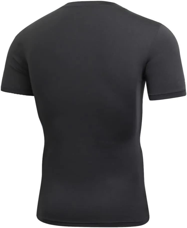 1 or 2 Pack Men's Compression Shirts Short Sleeve, Workout T-Shirt Quick Dry Baselayer Sport Shirt Running Tops