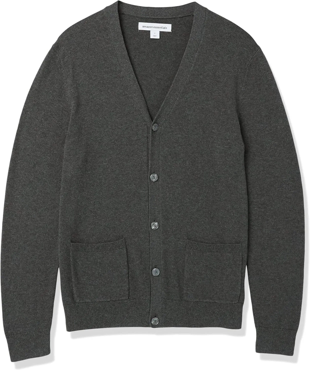 Amazon Essentials Men's Cotton Cardigan Sweater