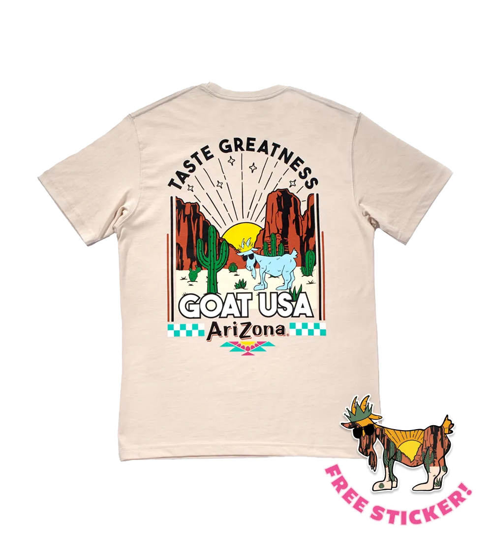 AriZona x GOAT USA Desert T-Shirt