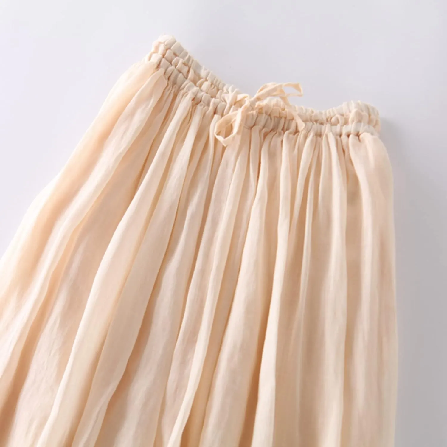 BZGTZT Women's Summer Wide Leg Pants Fashion Solid Straight Trousers Loose Home Casual Trousers Mid Waist Tie Palazzo Pants