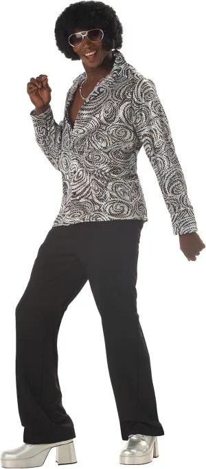 California Costumes Men's Groovy Disco Shirt Costume