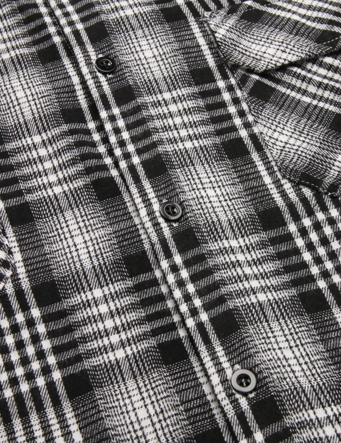 COOFANDY Men's Plaid Hoodie Flannel Shirt Jacket Long Sleeve Casual Fashion Button Shirts