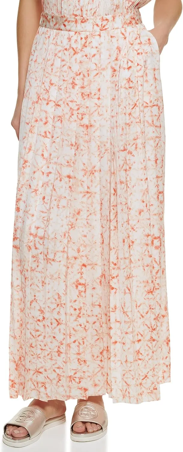 DKNY Women's Pleated Elevated Everyday Skirts