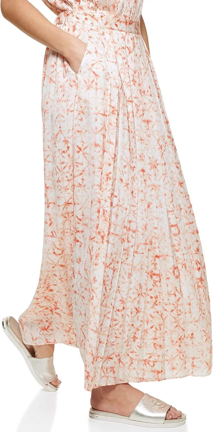 DKNY Women's Pleated Elevated Everyday Skirts