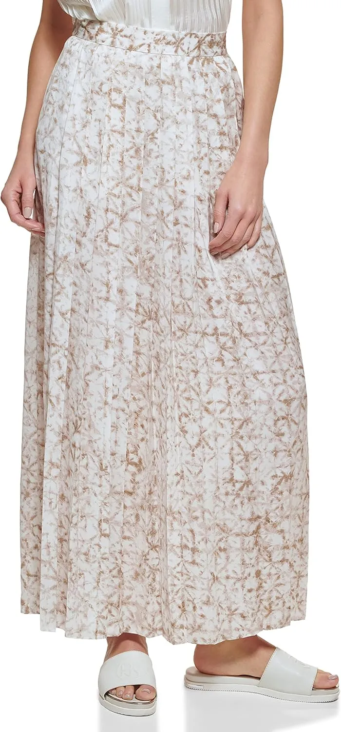 DKNY Women's Pleated Elevated Everyday Skirts