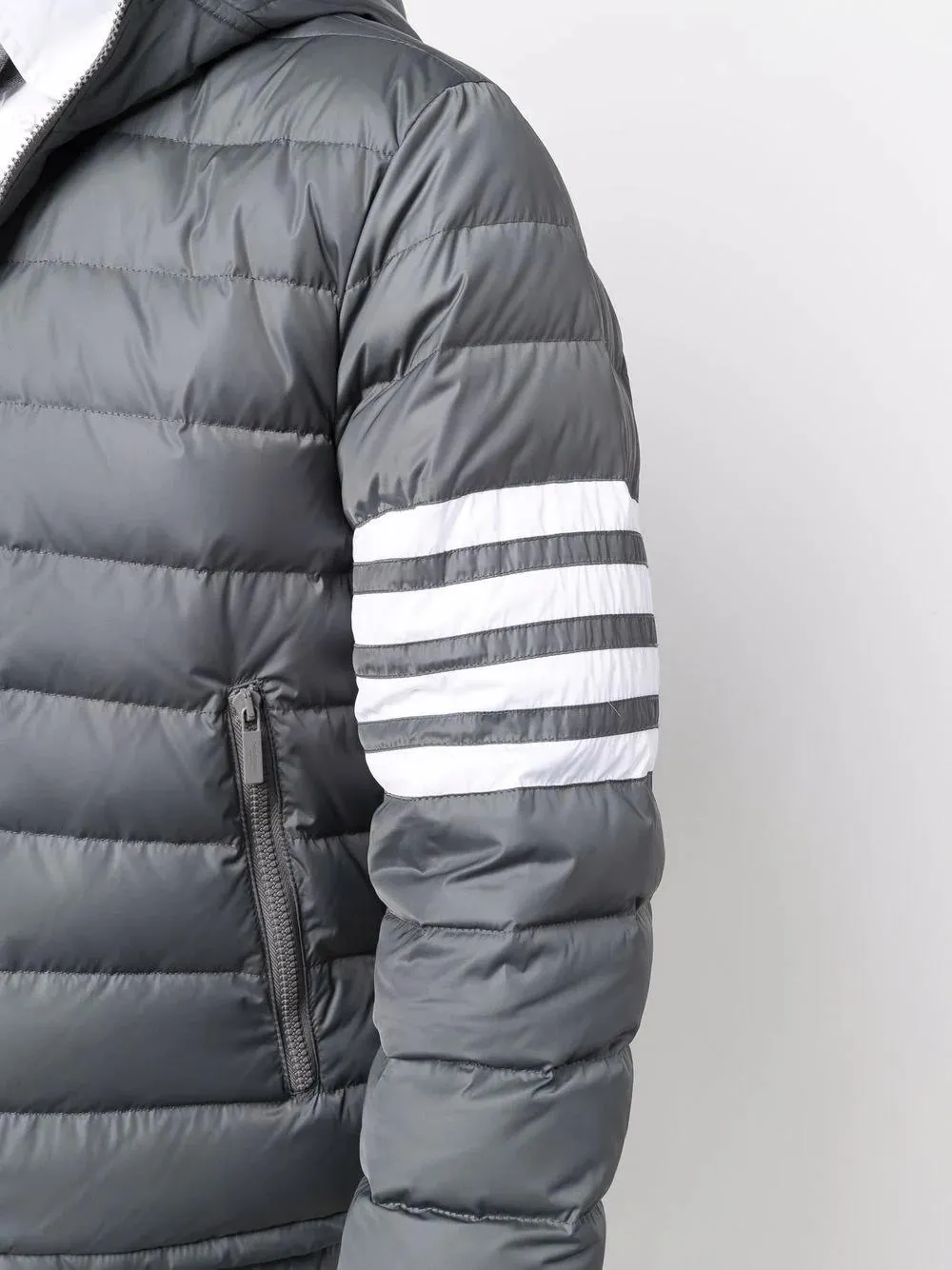 DOWNFILL SKI JACKET W/ 4BAR IN POLY TWILL