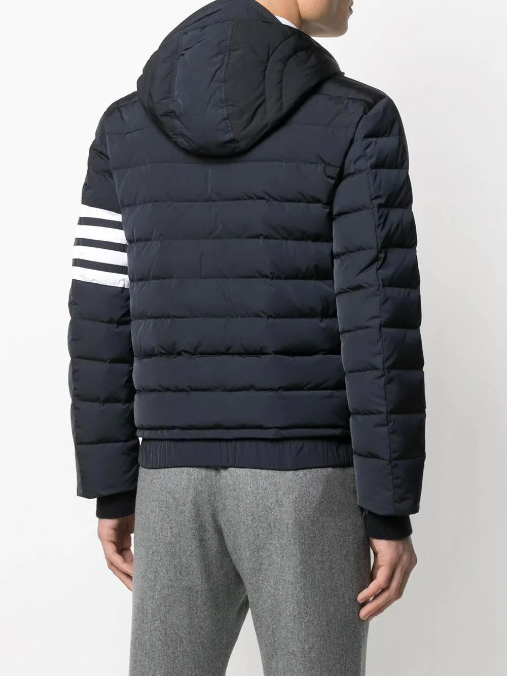 DOWNFILL SKI JACKET W/ 4BAR IN POLY TWILL