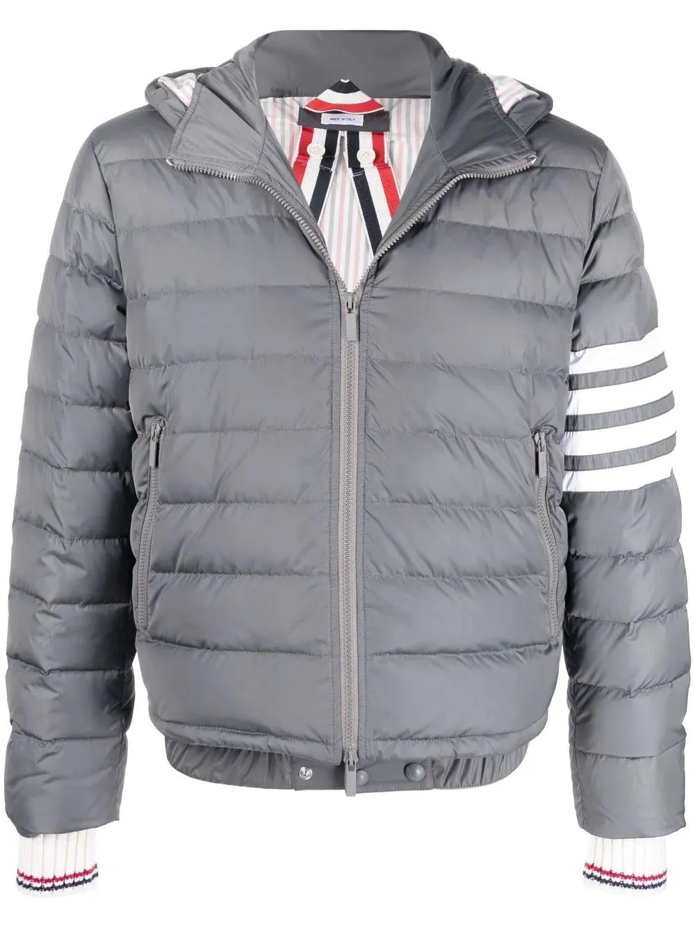 DOWNFILL SKI JACKET W/ 4BAR IN POLY TWILL