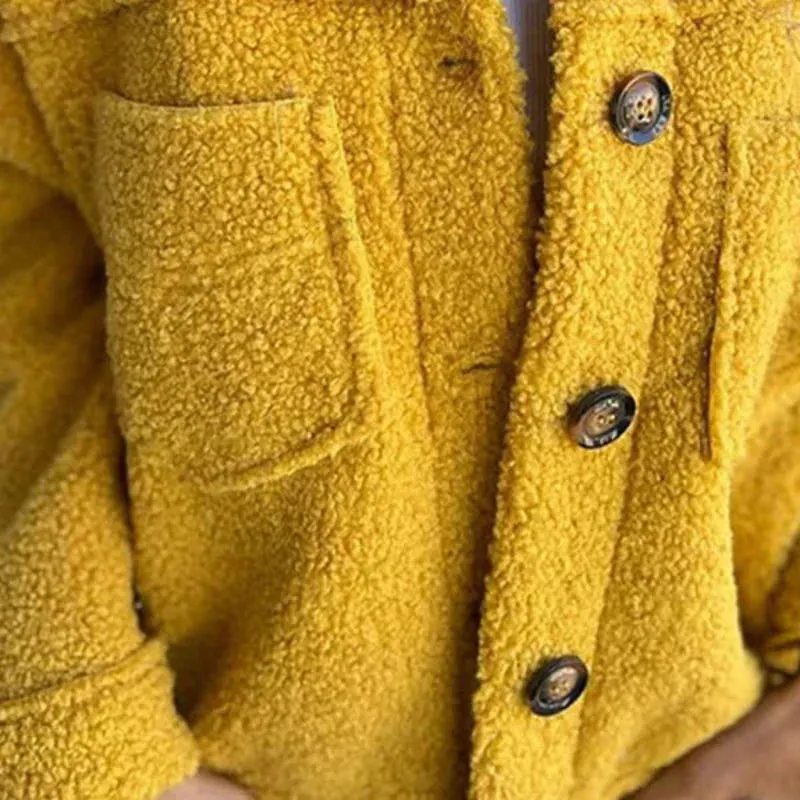 Euphrasia | Short Wool Jacket with Lapels