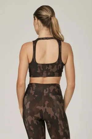 Fair & Square Camo Bra