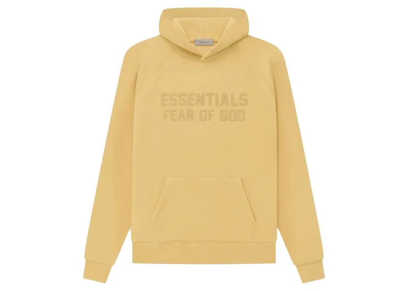 Fear Of God Essentials Hoodie Light Tuscan