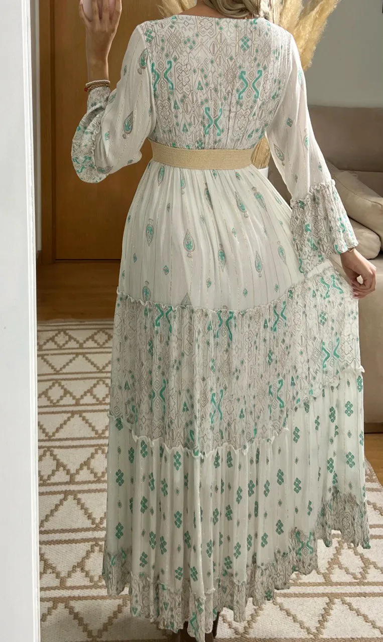 Floral Haven Boho dress