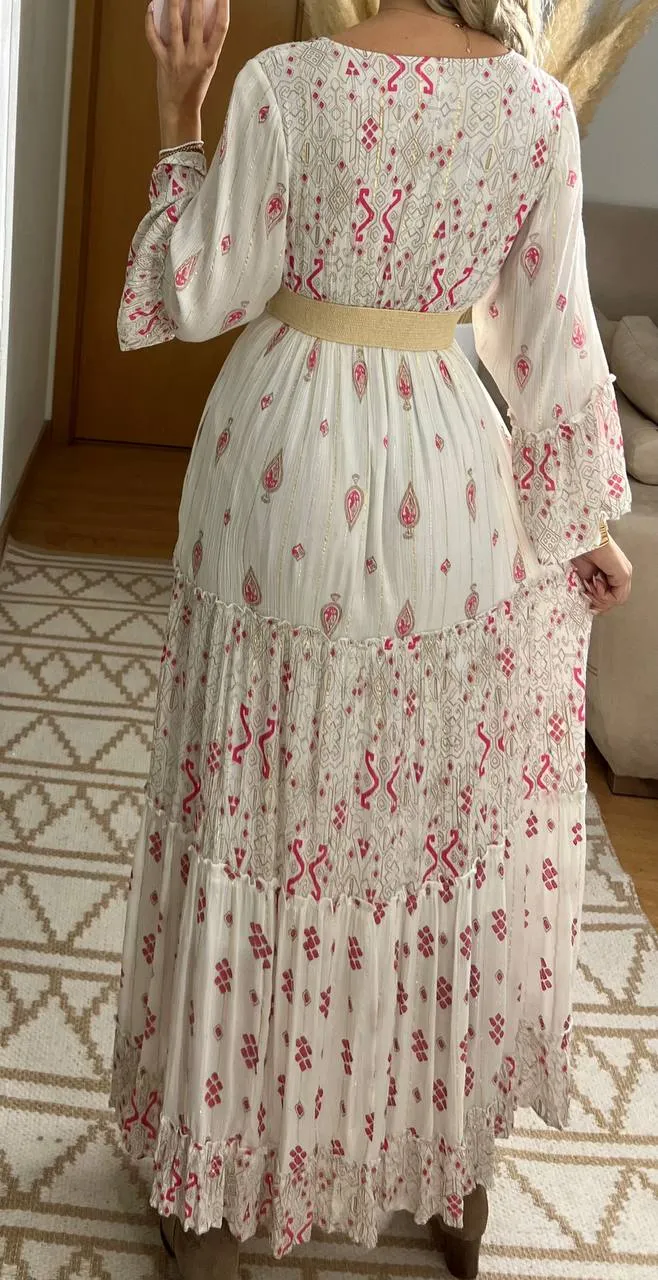 Floral Haven Boho dress