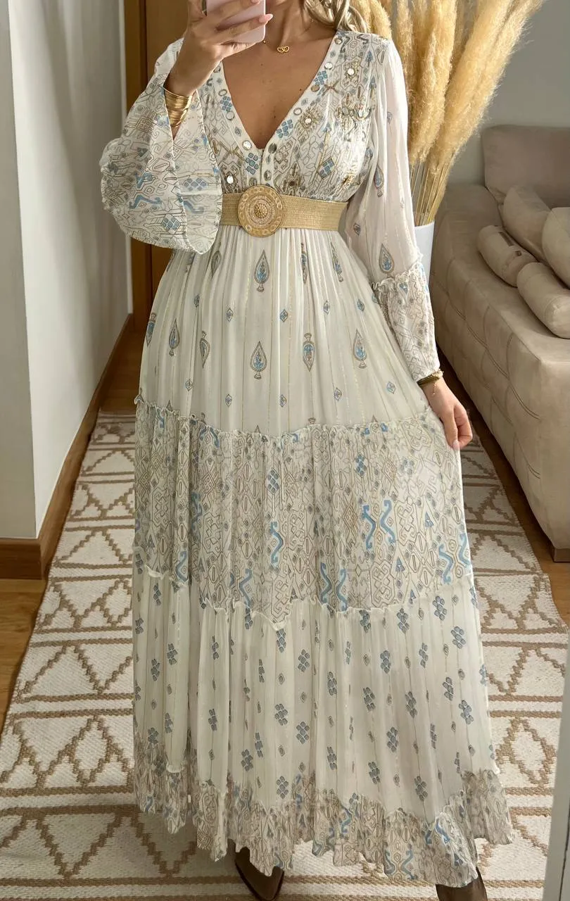 Floral Haven Boho dress