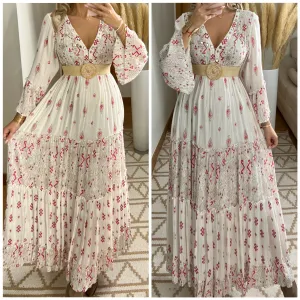 Floral Haven Boho dress