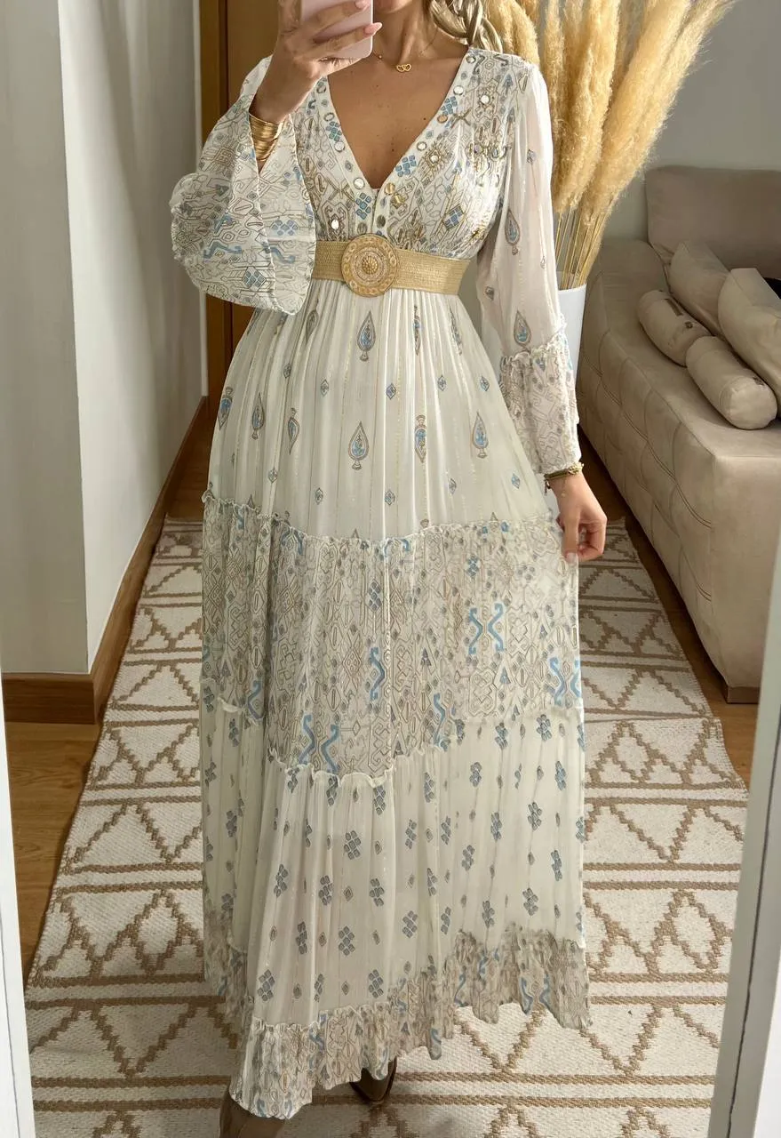 Floral Haven Boho dress