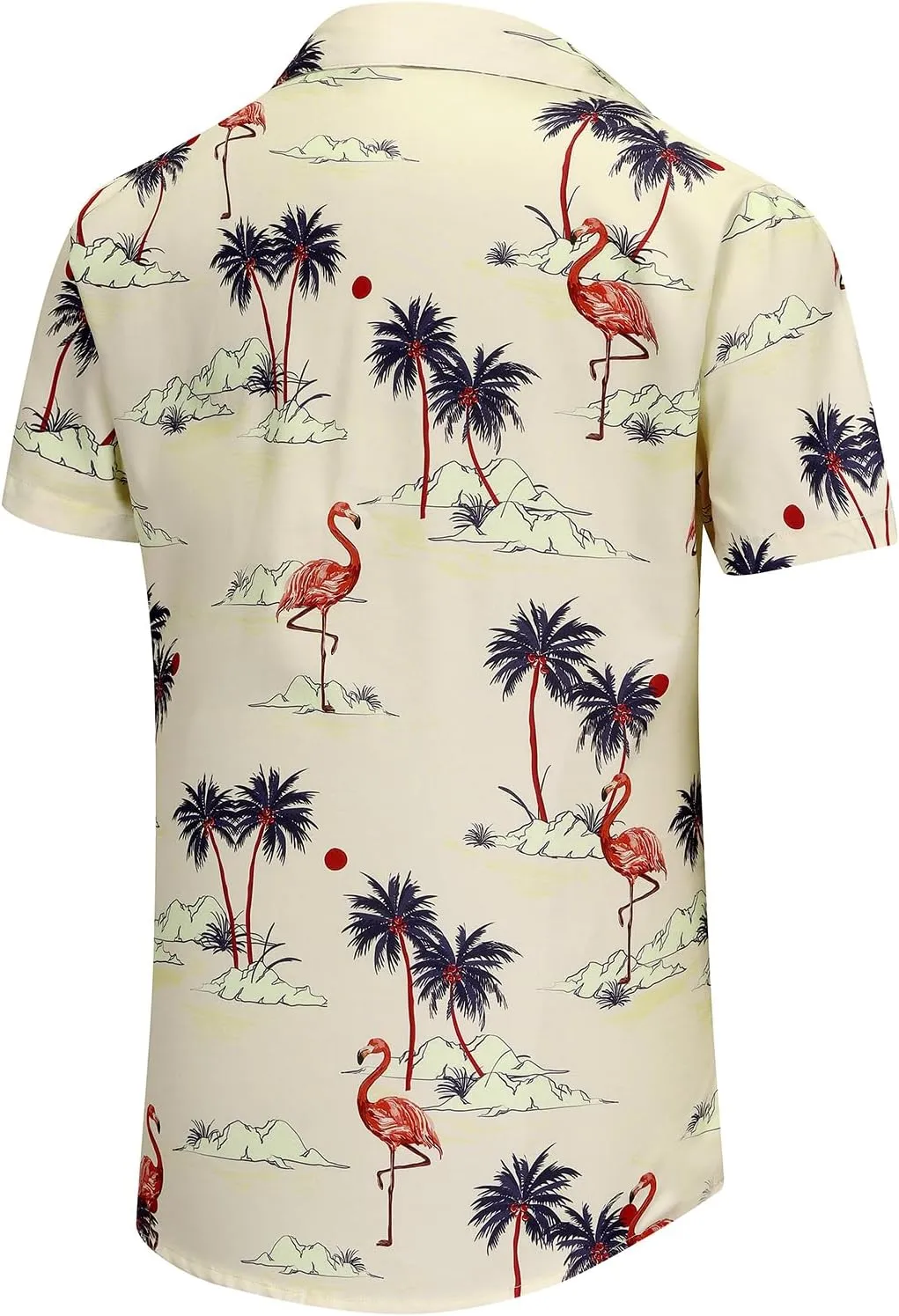 KYKU Hawaiian Shirt for Men: Beach Vacation Summer Short Sleeve Button Down Mens Shirts Casual Stylish