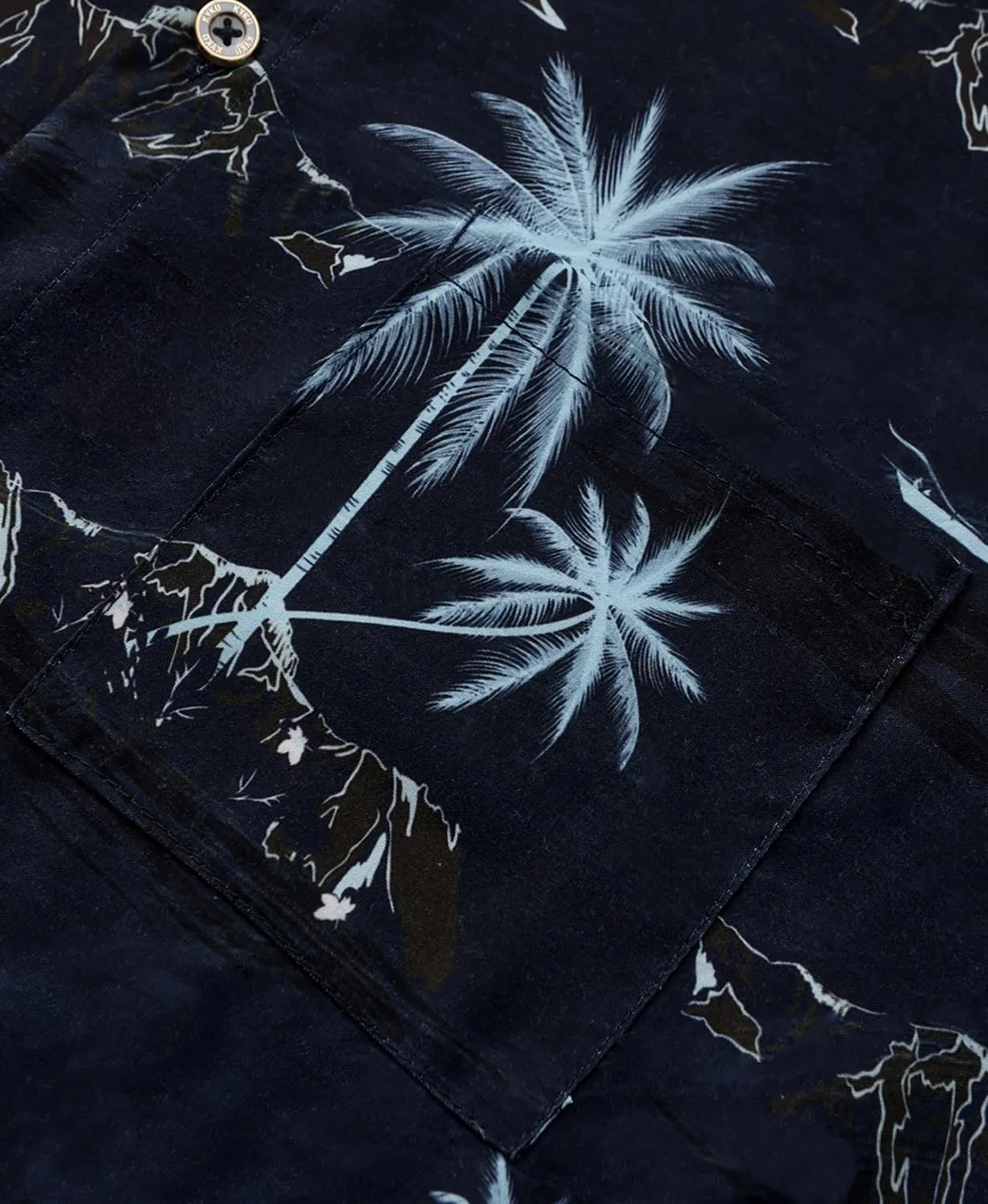 KYKU Hawaiian Shirt for Men: Beach Vacation Summer Short Sleeve Button Down Mens Shirts Casual Stylish