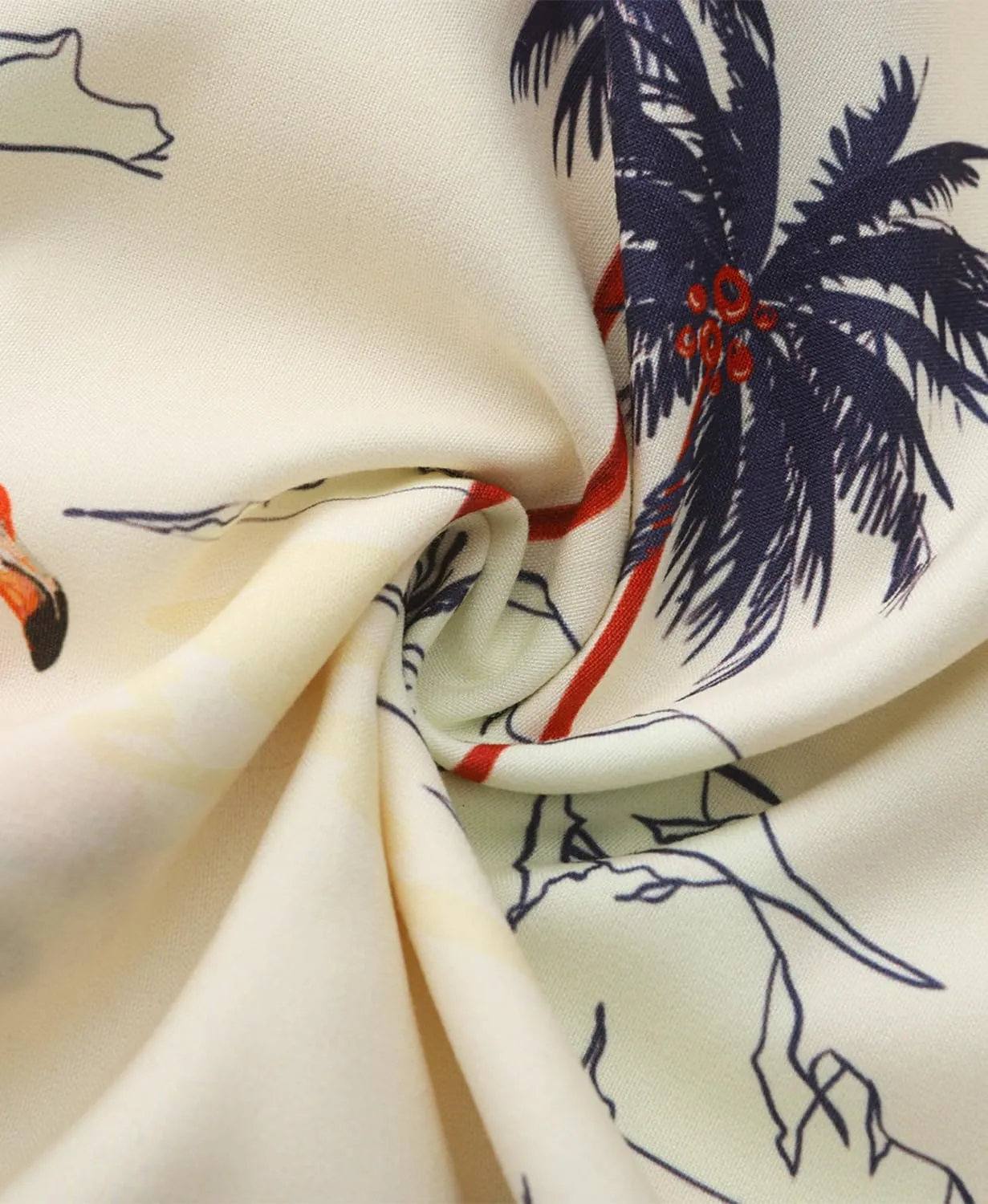 KYKU Hawaiian Shirt for Men: Beach Vacation Summer Short Sleeve Button Down Mens Shirts Casual Stylish