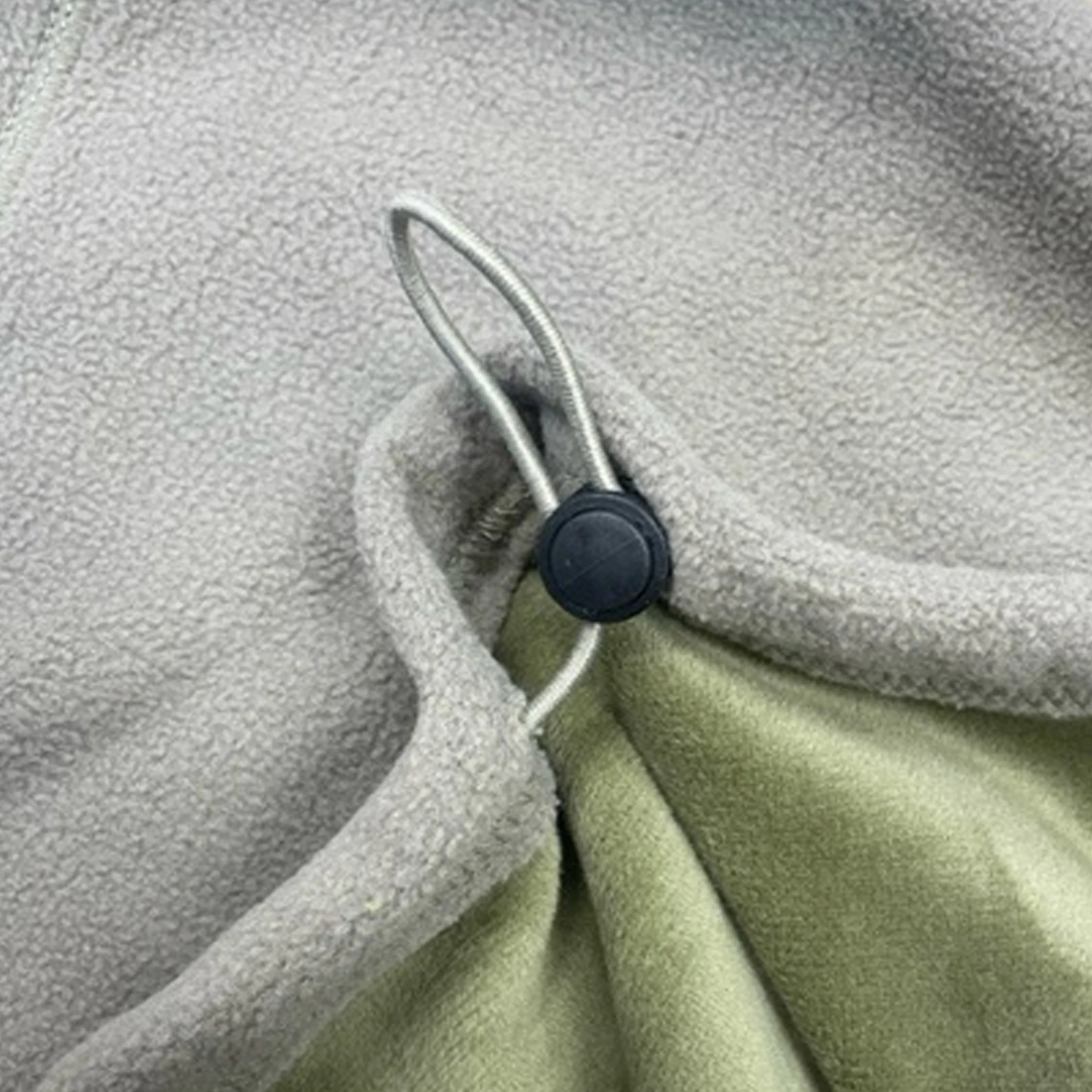 Mens 1/4 Zip Fleece Jumper - Grey