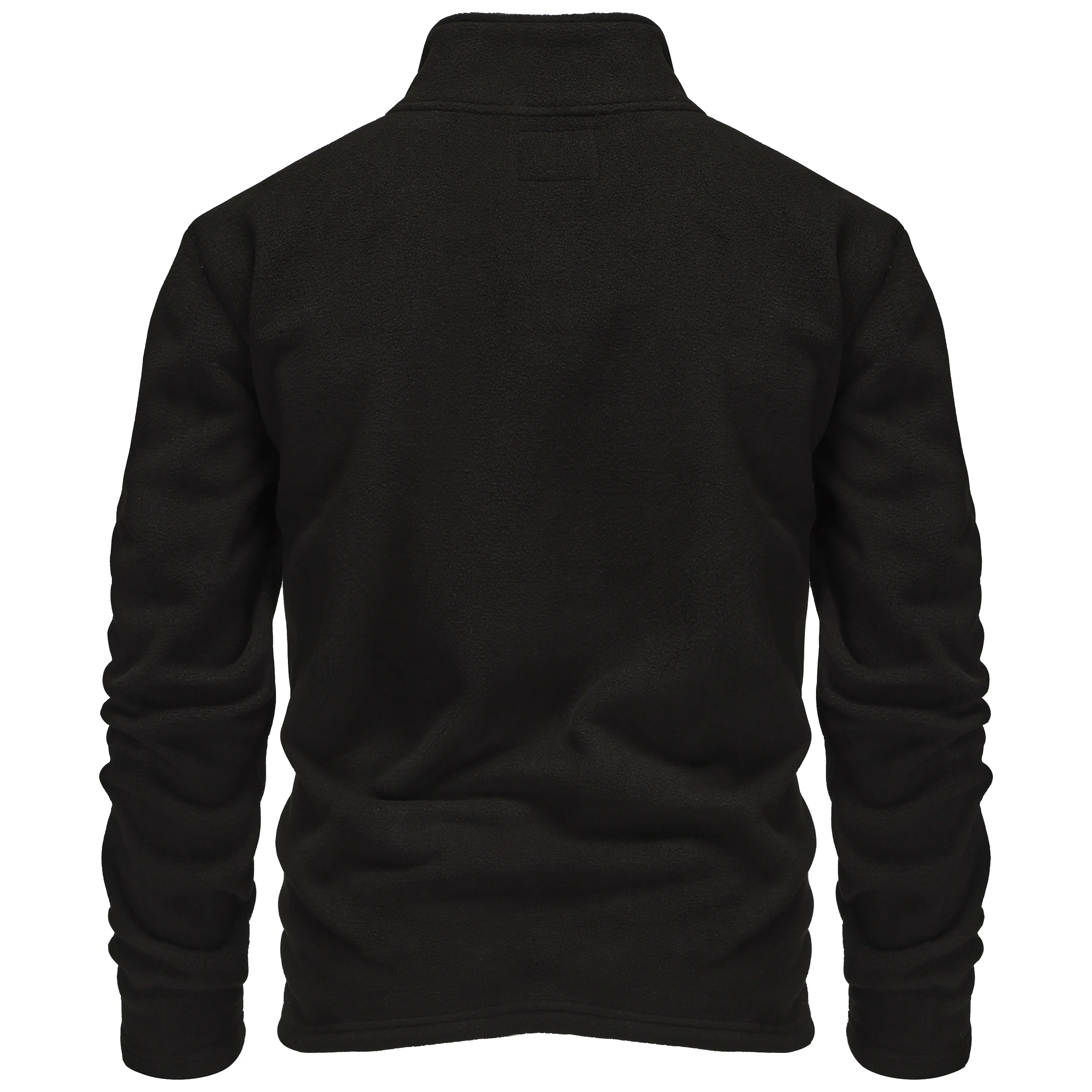 Mens 1/4 Zip Fleece Jumper - Grey