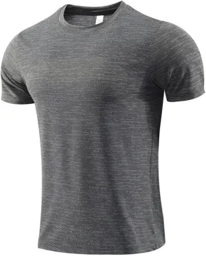 Men's Short Sleeve Quick-Dry Sports T-Shirt for Summer Casual, Stylish Suitable for Workouts,Running,Fishing