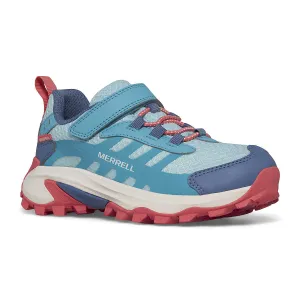 Merrell Moab Speed Low 2 A/C Waterproof Hiking Shoe - Turquoise/Coral