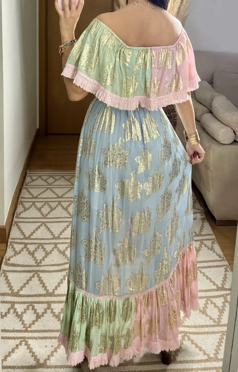 Pastel Bohemian Dress