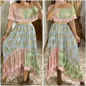 Pastel Bohemian Dress