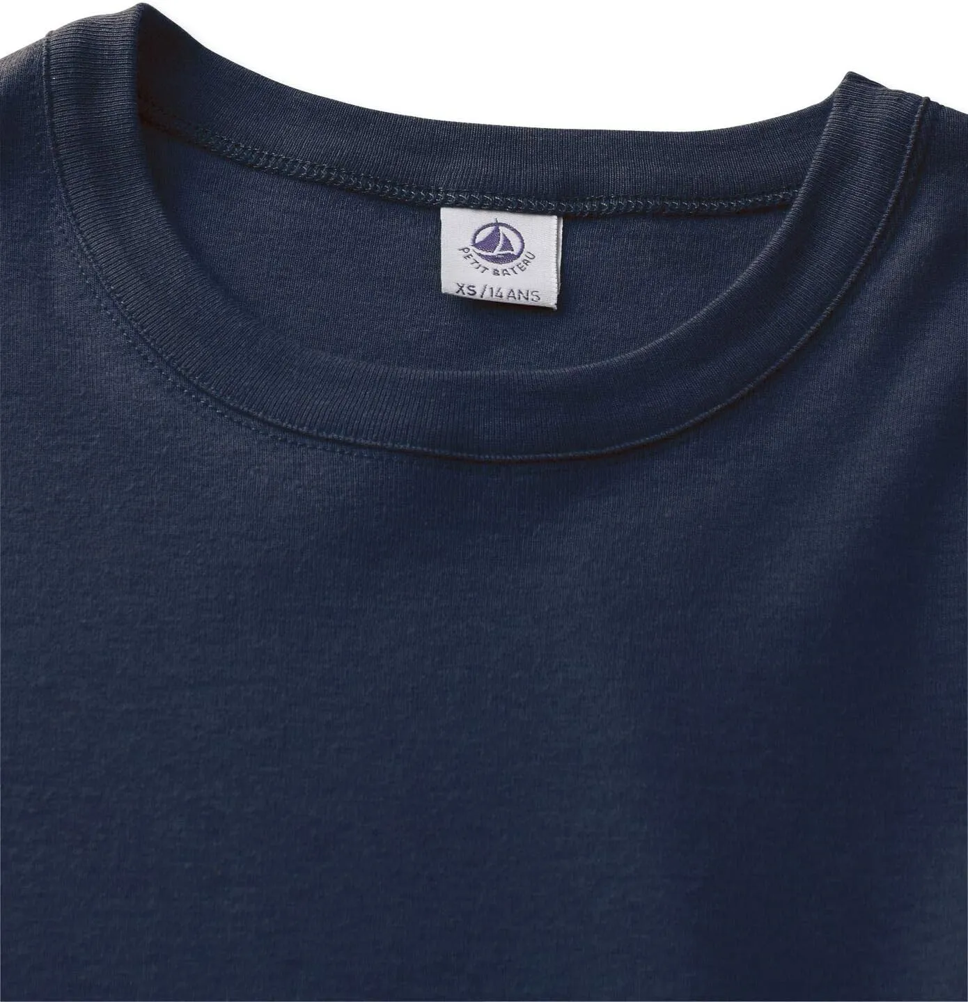 Petit Bateau Women's Iconic T-Shirt Navy Sizes XXS-L 12-20 Style 53403 (Size