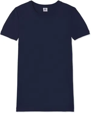 Petit Bateau Women's Iconic T-Shirt Navy Sizes XXS-L 12-20 Style 53403 (Size