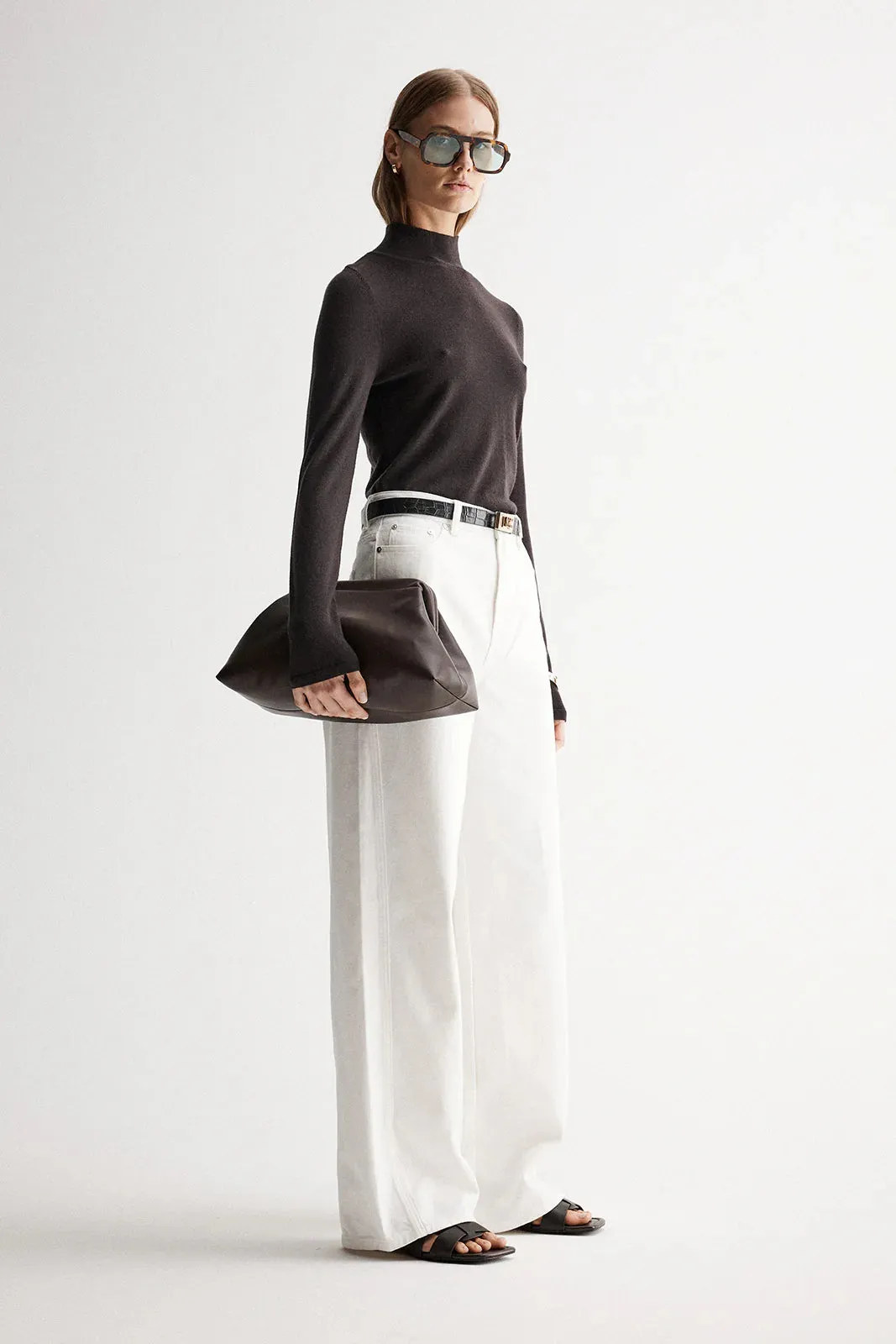 Renae Knit Top | Chocolate