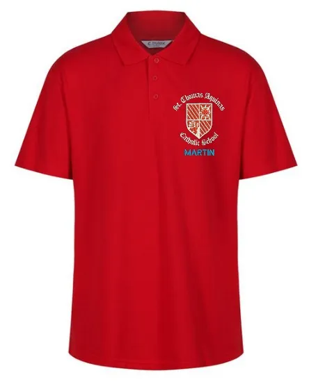 ST THOMAS AQUINAS POLO SHIRT
