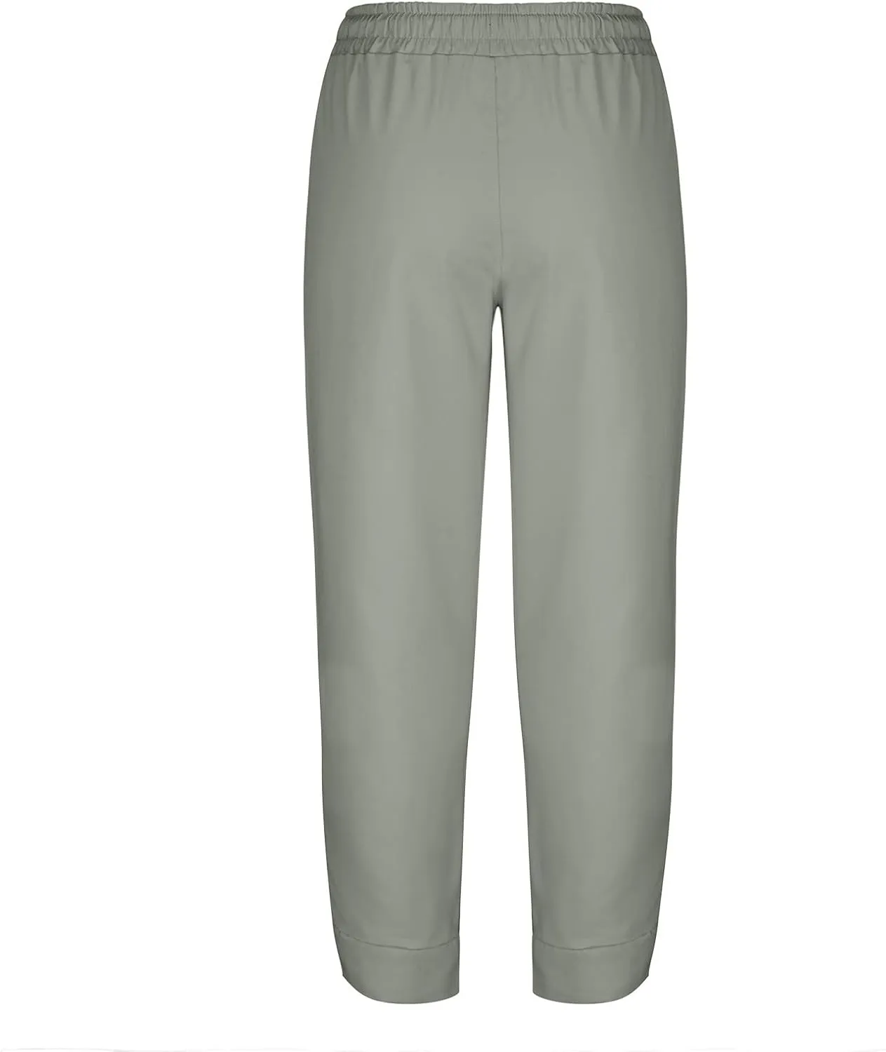 Sweat Pants for Mens Casual Drawstring Elastic Waist Solid Cargo Trousers Athletic-Fit Beam Feet Sport Pants