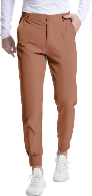 Sweatpants for Men Combat Track Cargo Male Tapered Loose Fit Elasticated Waist Solid Color Split Utility Cargo