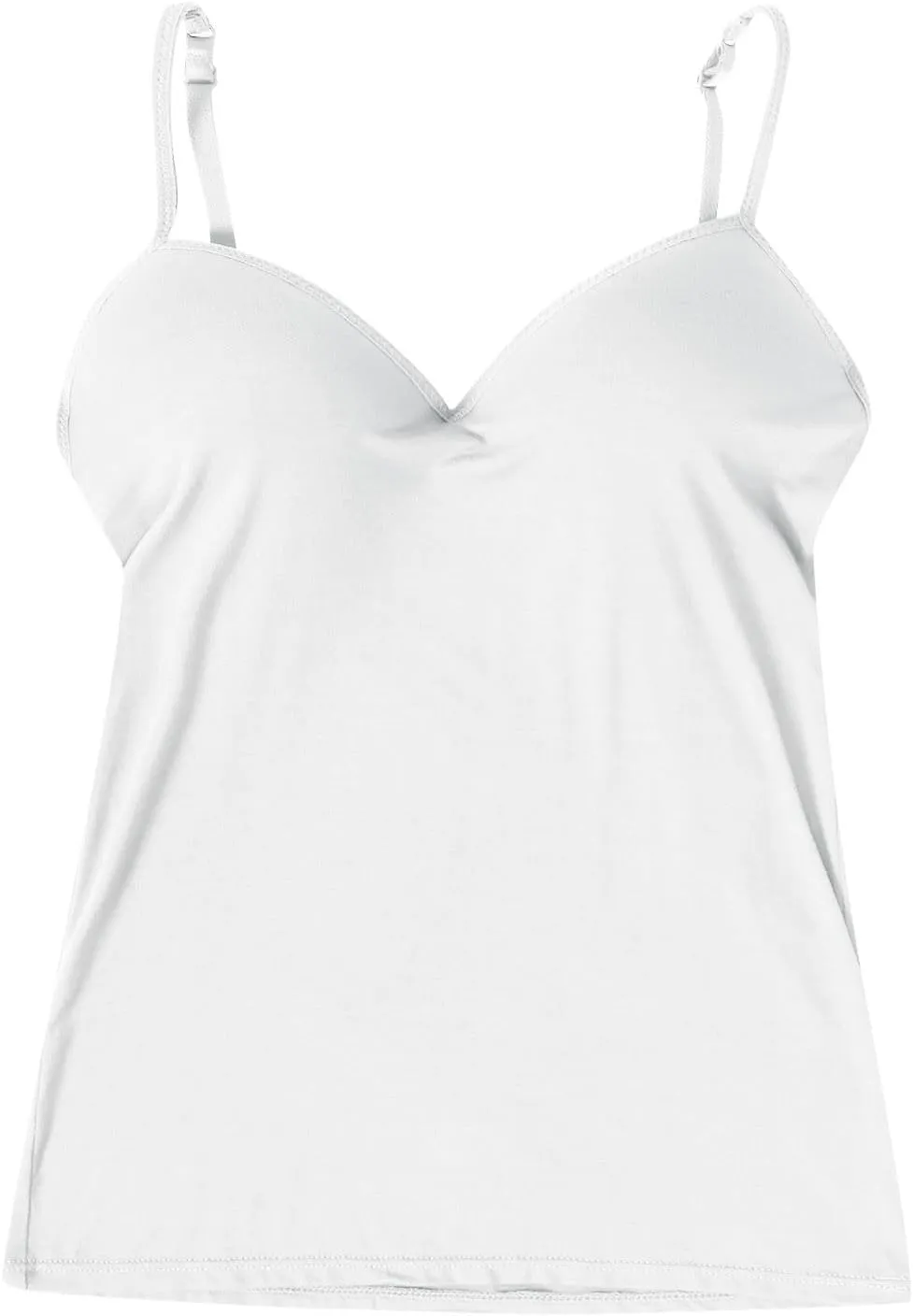 Tank Top with Built in Bra for Women Athletic Cute Cami Shirt 2025 Spring Summer Workout Camisoles Sleeveless Clothes