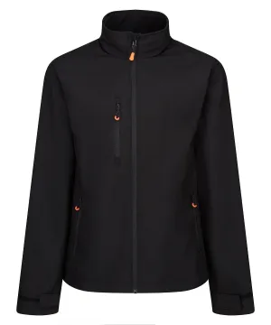 Thermogen Powercell 5000 heated softshell jacket | Black/Magma