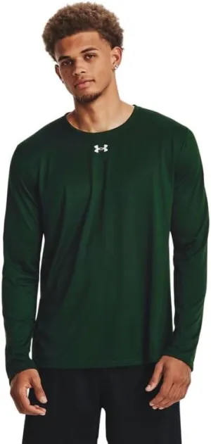 Under Armour Men's Team Tech Loose White/Grey Long Sleeve Shirt