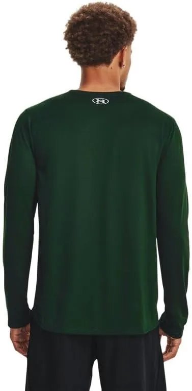 Under Armour Men's Team Tech Loose White/Grey Long Sleeve Shirt