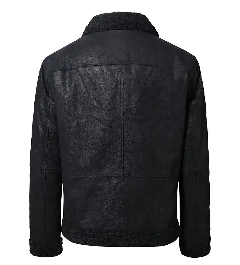 Vintage Casual American Leather Jacket
