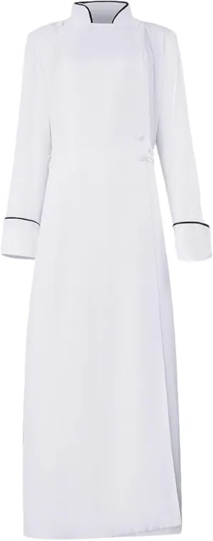 Women's Clergy Robes Costume Minister Church Robe Priest Cassock Pastor Minister Coat 2023 Halloween Cosplay Cloaks