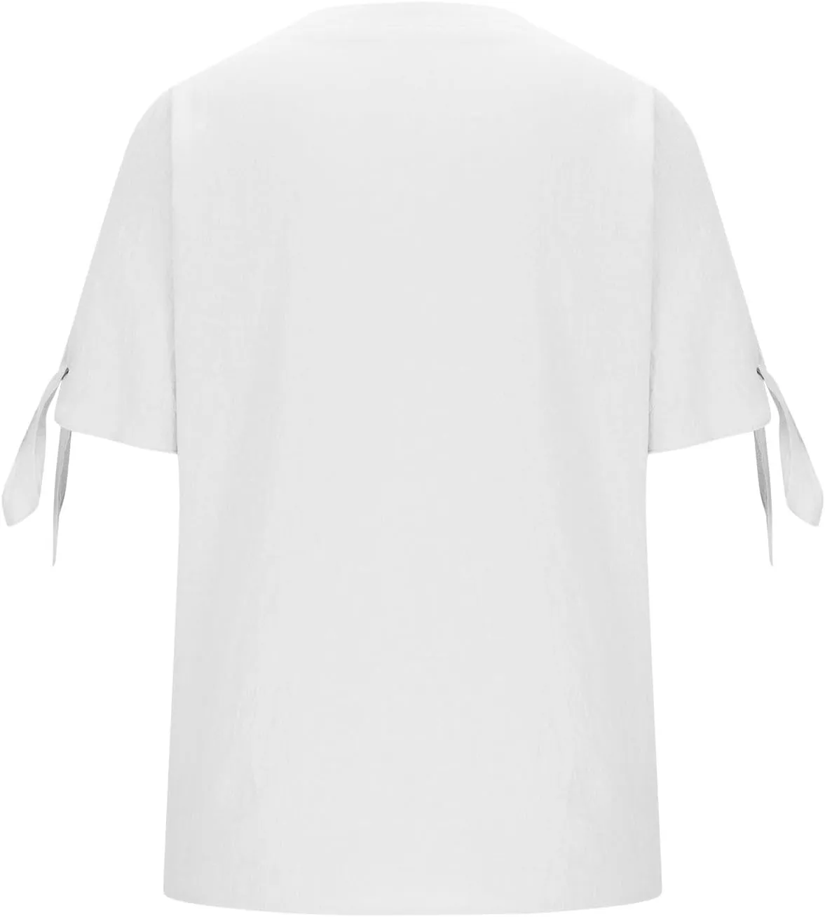 Women's Cotton Linen Shirt Fashion Belted Short Sleeve Tops Summer Loose Button Blouses Beach Vacation Clothes 2025
