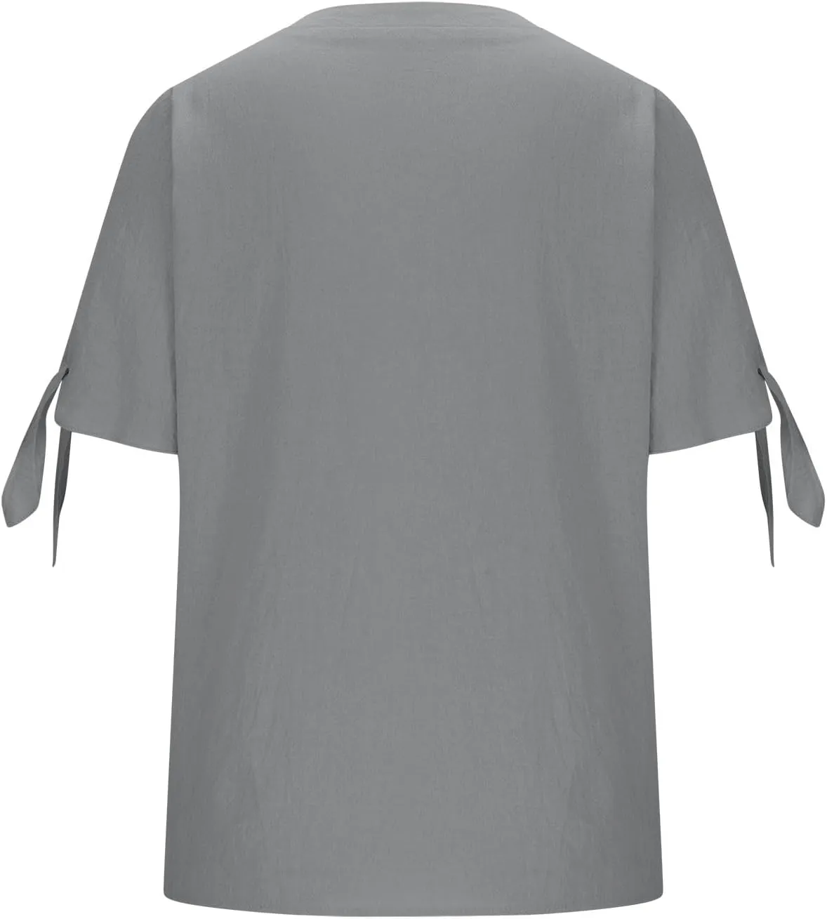 Women's Cotton Linen Shirt Fashion Belted Short Sleeve Tops Summer Loose Button Blouses Beach Vacation Clothes 2025