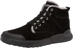 Work Boots for Men Waterproof Hiking Sneakers Ankle Ladies Safety Toe Shoes for Women Composite Toe Winter Outdoor Botas Waterproof Non Slip Hike Grounded Footwear